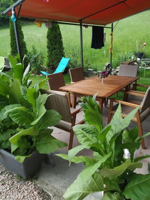 Upcycling Appartement Fischl - Nachhaltig Und Kreativ Wohnen Fuer Gross Und Klein Єнбах Екстер'єр фото